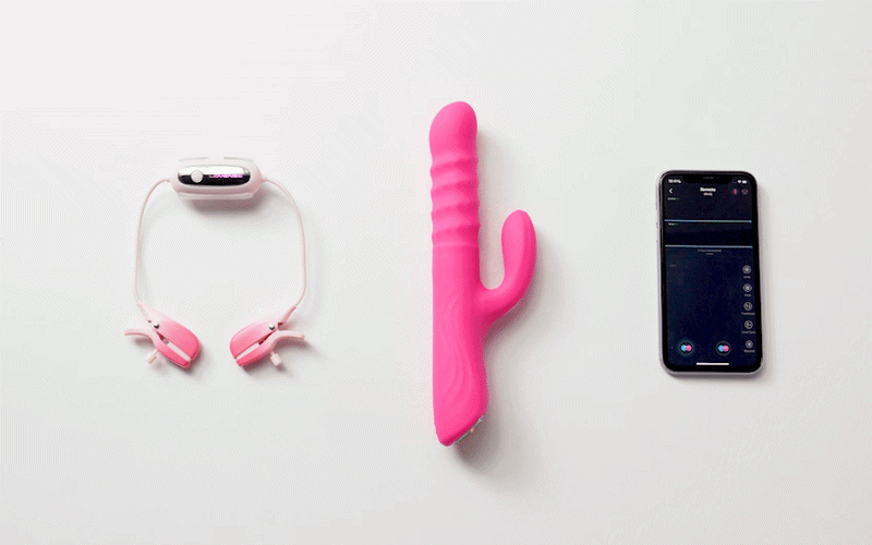 Velvo-World's First Patented Rolling Bead G-Spot & Clit Rabbit Vibrator